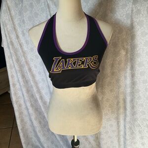 NBA Black and Purple Athletic Top